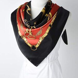 Large Square Hair Scarf 35 x 35